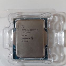 Intel I7-12700k Cpu