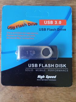 USB FLASH DRIVE HIGH SPEED COMPATIBLE WITH WINDOWS/ MAC 1TB USB 3