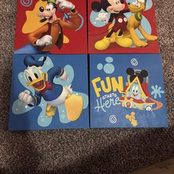 mickey mouse canvas
