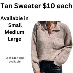 Tan Sweater 