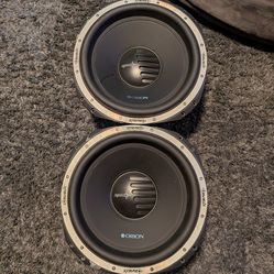 2 15-In Orion XTR pro subwoofers