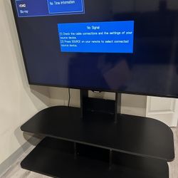 55” SAMSUNG TV WITH STAND