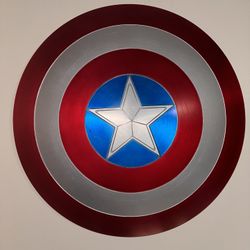 Captain America Shield (Metal) Heavy Duty