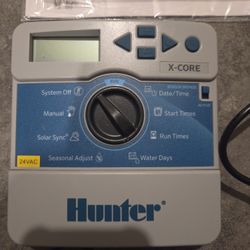 Hunter X-Core Irrigation Controller (XC-600i) – Like New, Indoor, 6-Zone