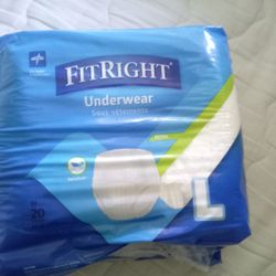 Fit Right Under Wear Size L.
