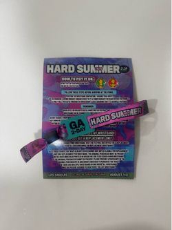 Hard Summer GA 2-day wristband