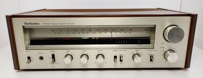 Technics SA-202 Solid State AM/FM Stereo Receiver MINT Working CLEAN & READY