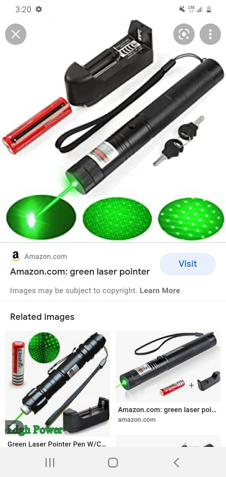 Incredibly Strong Green Laser 
