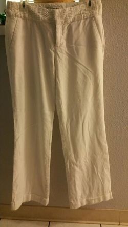 Banana Republic White Pant