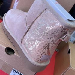 W Uggs Classic Mini Metalic Snake Size 9