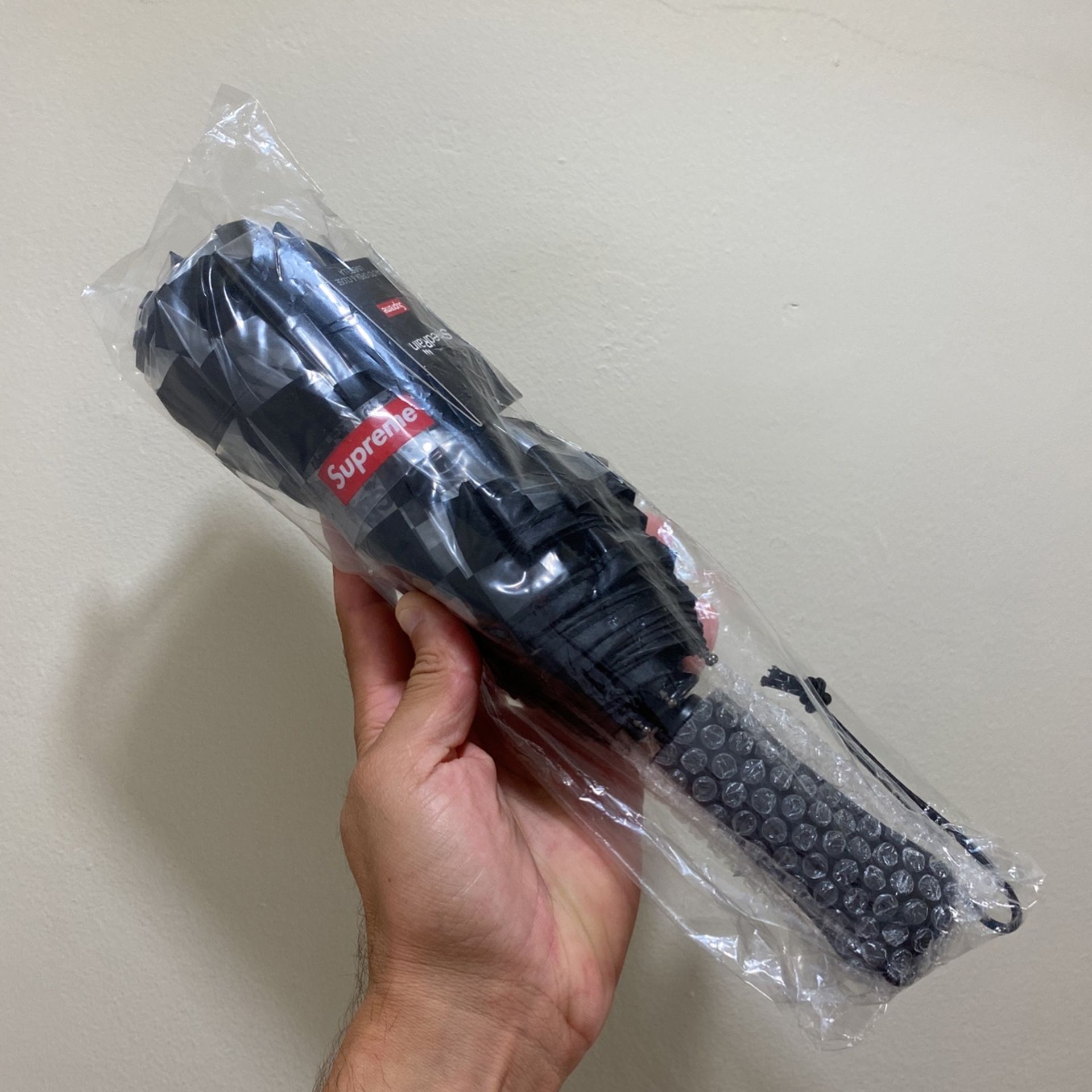 Supreme ShedRain Transparent Checkered Umbrella