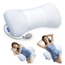 ZIKEE Inflatable Lumbar Support Pillow for Bed with Customized Lower Back Pain R