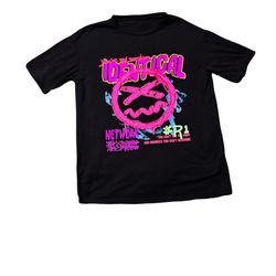 Shein Women's Sz XS  Solid Short Sleeve Easy Wear Oversize Graphic T-shirt