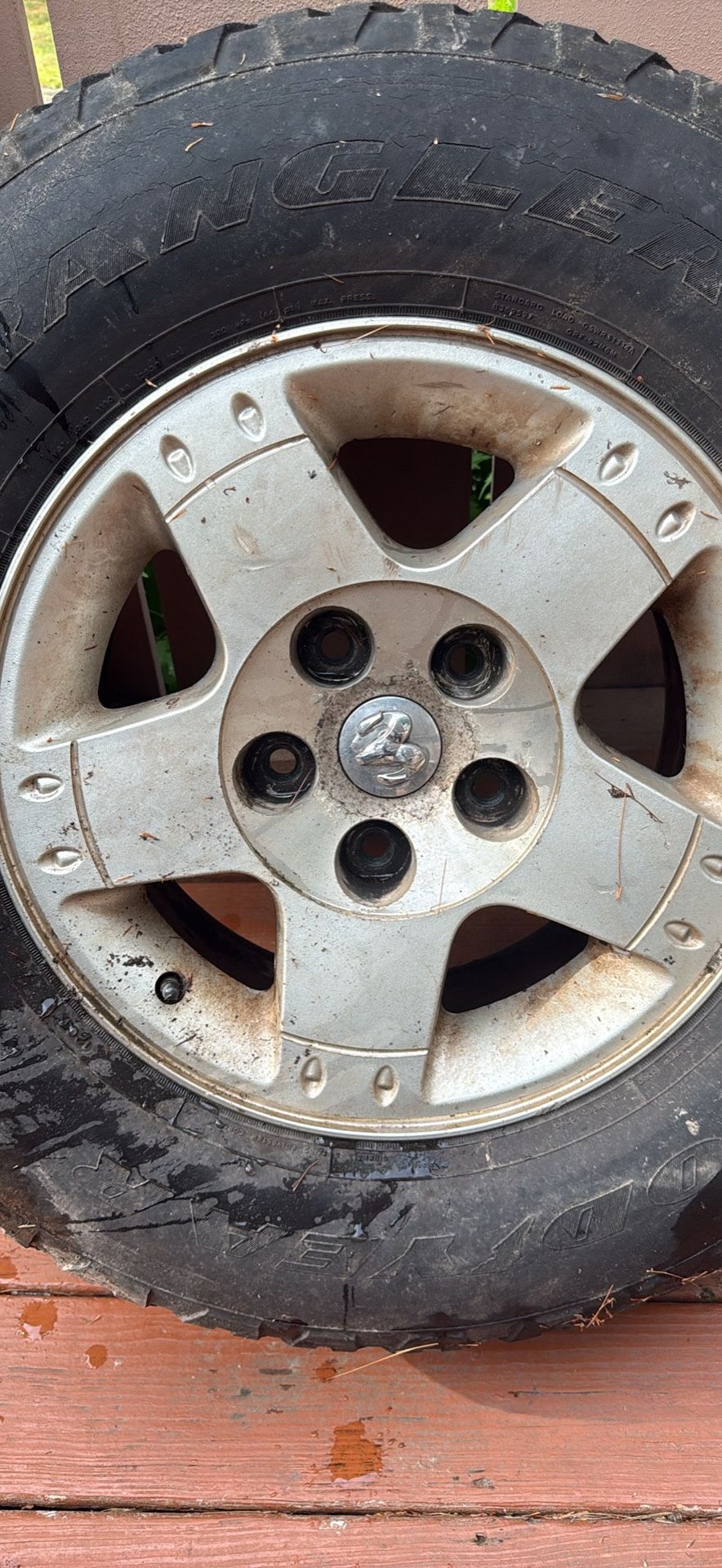 Rims And Tire. Only 2