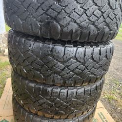 Lt265/75r16 Goodyear Wangler,all 4 Tires. 