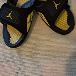 Jordan Hydro4 Thunder Black Tour Yellow 