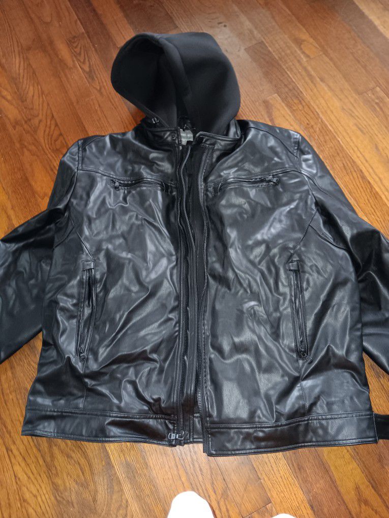 Men's XXL Michael Kors Leather Jacket