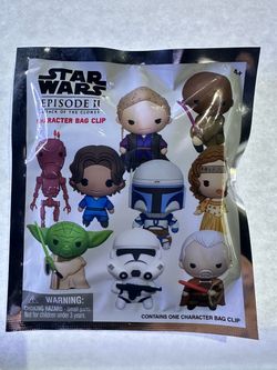 Star Wars Episode II Character Bag Clip Blind Bag