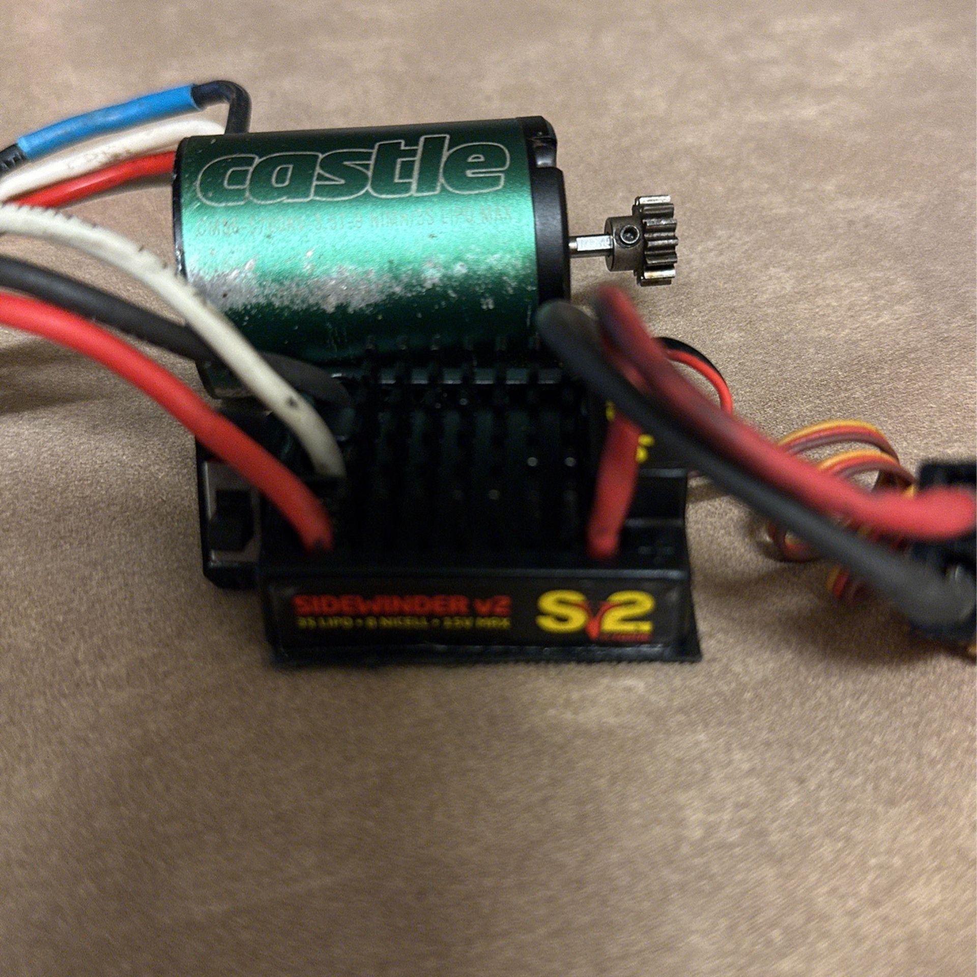 Castle Creation Set Up Motor And Esc