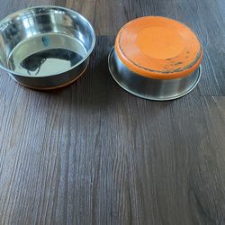 Large Metal Dog Bowls & Boots & Barkley dog bowl feeder mat