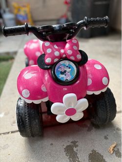 Minnie Mouse ride on electric car