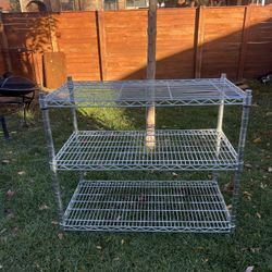 3- Tier Wire shelf organizer- 36”L x 18”W x 30”H