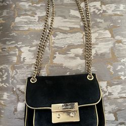 Michael Kors SUEDE SHOULDER HANDBAG