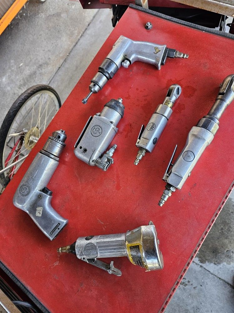 Air Power Wrenchs Tools 6 Set