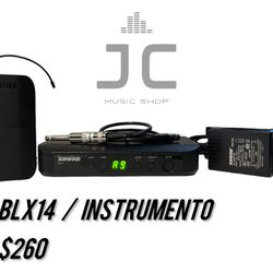 Shure BLX14 Instrumento