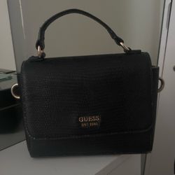 GUESS Lyndi Mini Top Handle Flap Crossbody 