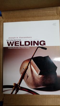 Workbook for use with welding