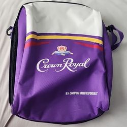 Crown Royal Soft Sided Cooler Insulated Tote Bag With Shoulder Strap
