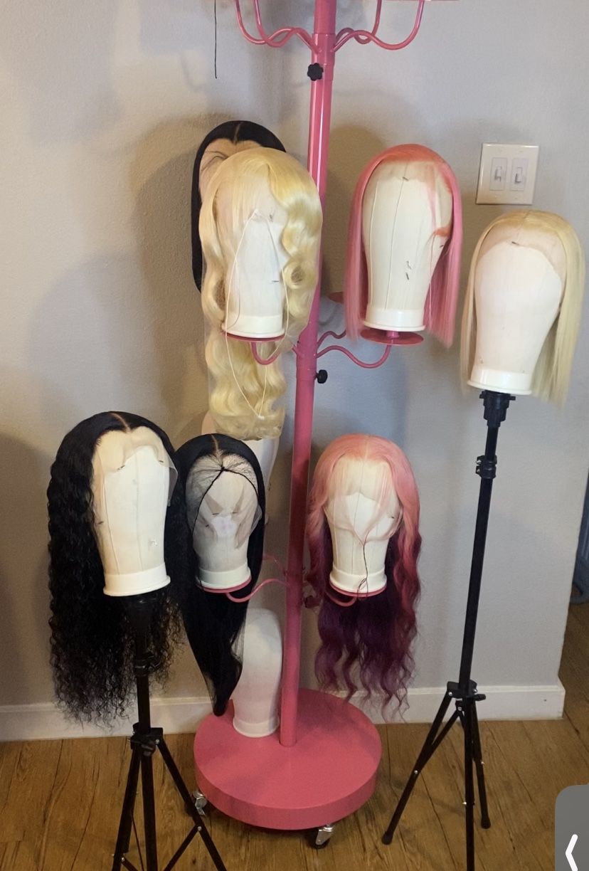 Human Hair Lace Wigs