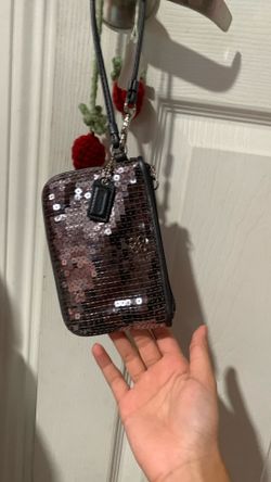 Coach Silver Wristlet