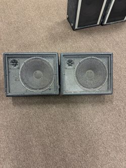 Vintage Peavey Floor Monitor Speakers – Pair