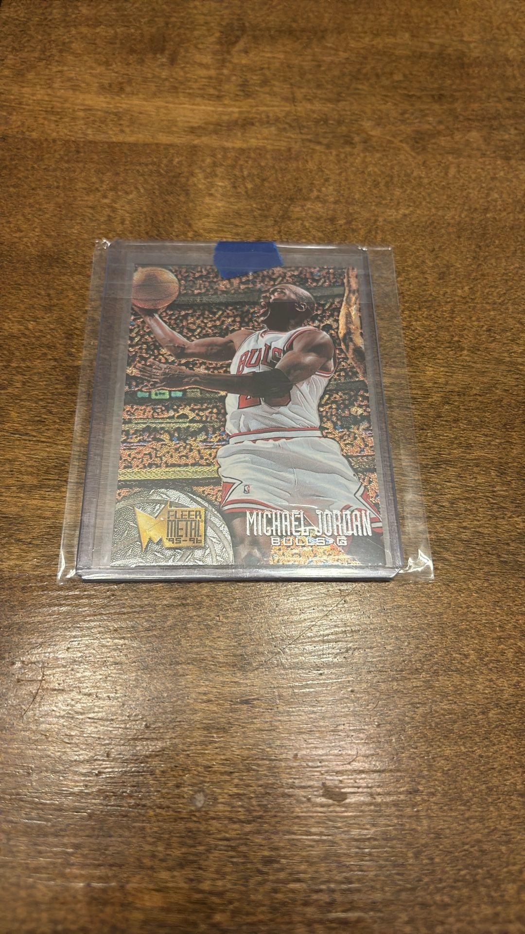 Chicago Bulls Michael Jordan 95-96 Fleer Metal