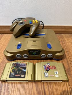 N64 With Zelda Games Nintendo 