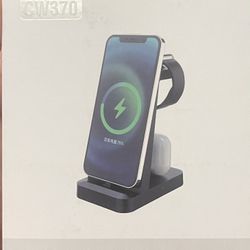 3 in 1 Charging Station for Apple Devices 18W Fast Mag-Safe Charger Stand Magnetic Wireless Charger Station for iPhone 15 14 13 12 Pro/Pro Max/Plus/Mi