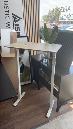 32 inch wide HOME ELECTRIC STANDING DESK HOME OFFICE DESK SMALL. WORK DESK