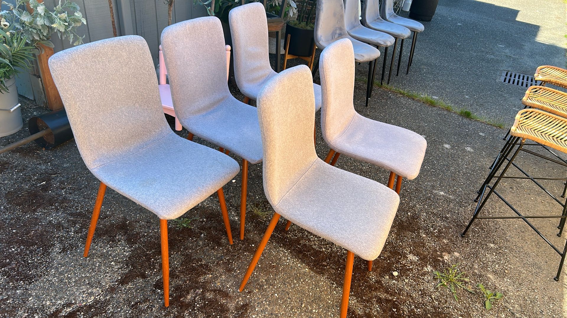 Set Of 5 Chairs