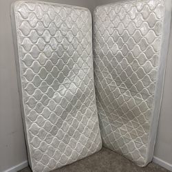 Two twin mattress