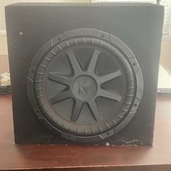 Kicker 12” Subwoofer 500w