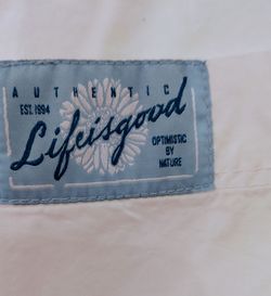 Life Is Good Womens Size 16 White Drawstring Beach Shorts Casual SummerLife Is Good white beach shorts size 16 coastal grandma resortwear