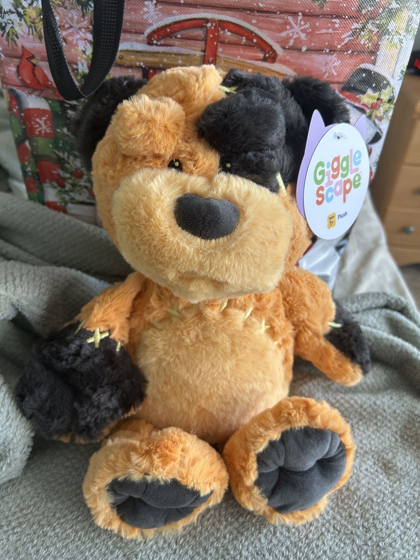Giggle Scape Stuffed Dog