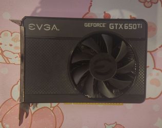 EVGA Geforce GTX 650 Ti 1GB Graphics Card GPU GDDR5 VRAM PCIe 3.0 DVI mini-HDMI