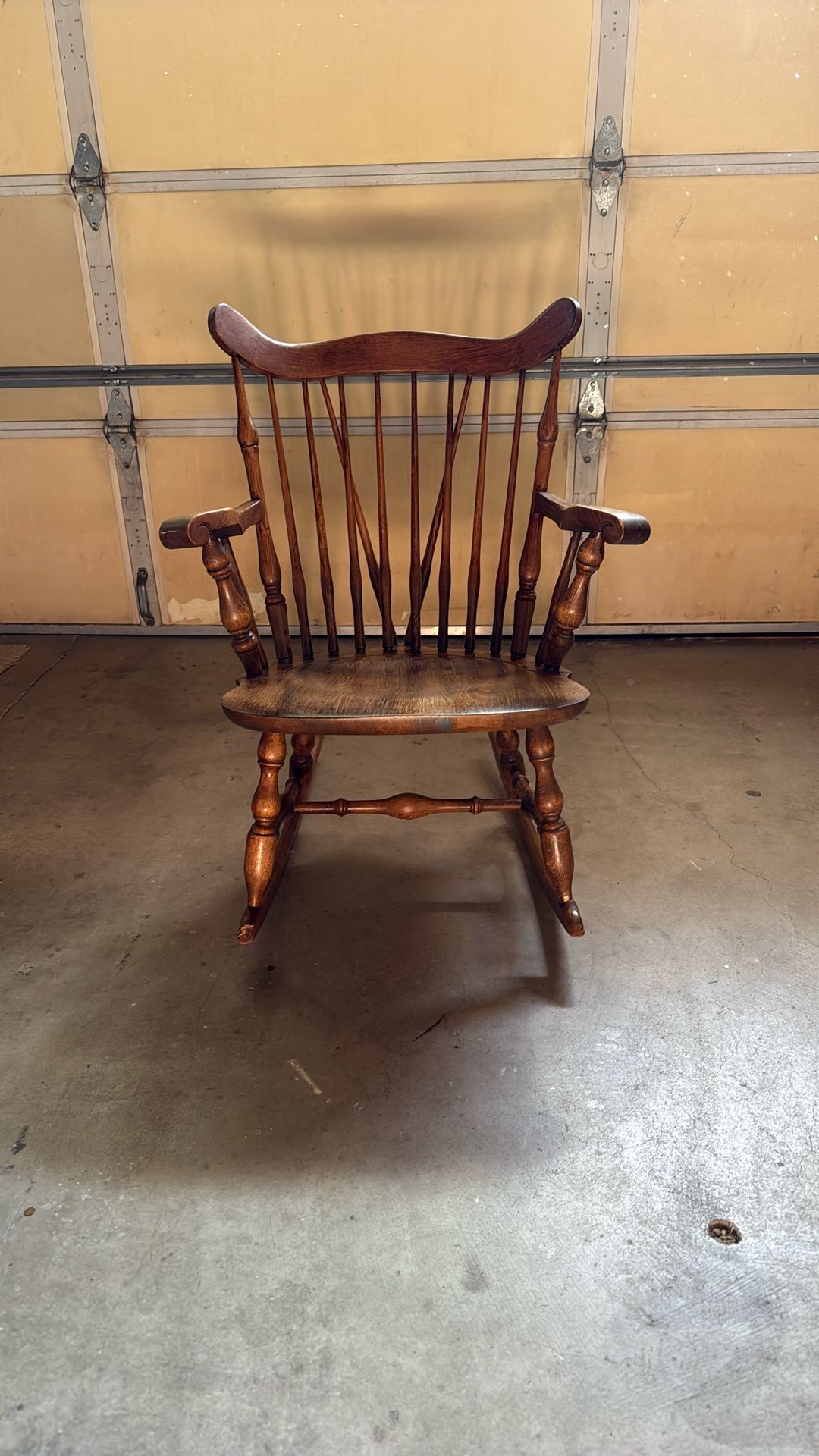 Antique Victorian Windsor Rocking Chair