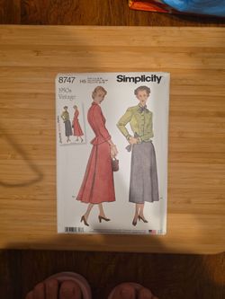 NEW Simplicity 8(contact info removed)s Vintage Sewing Pattern