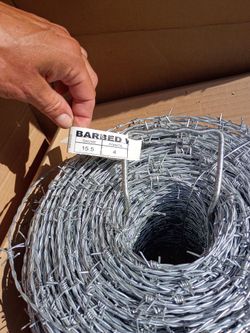 Barbed wire