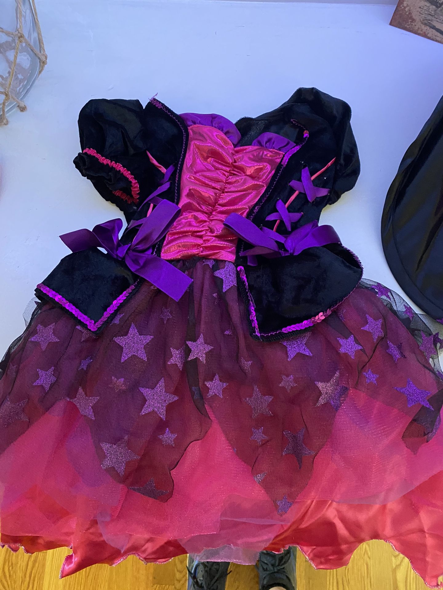 Witch Halloween Costume Girls Age 4-6