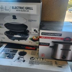 NEW - Weber Kettle Charcoal Grill / Slow Cooker / Electric Grill